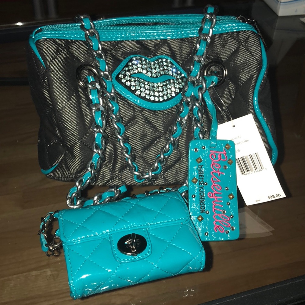Betsey Johnson Betseyville Uptown Downtown Satchel